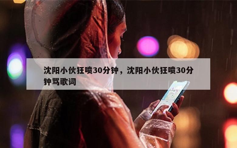 沈阳小伙狂喷30分钟，沈阳小伙狂喷30分钟骂歌词