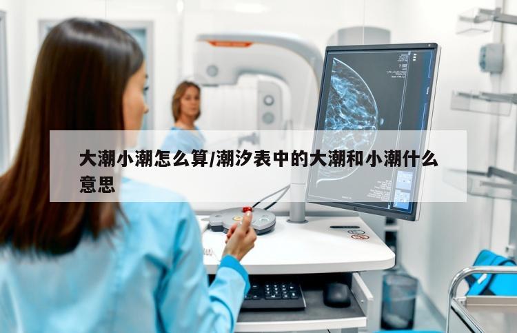 大潮小潮怎么算/潮汐表中的大潮和小潮什么意思