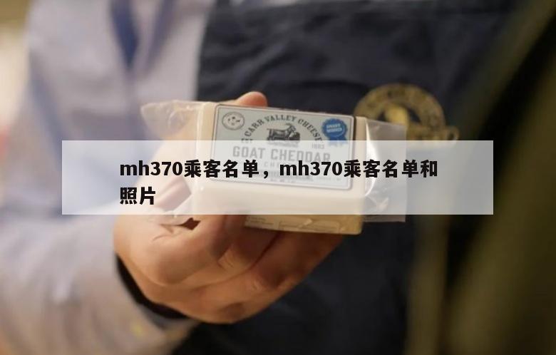 mh370乘客名单，mh370乘客名单和照片